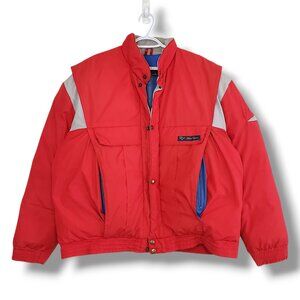 Vintage Canada Goose Snow Goose Down Puffer Coat Red Size L